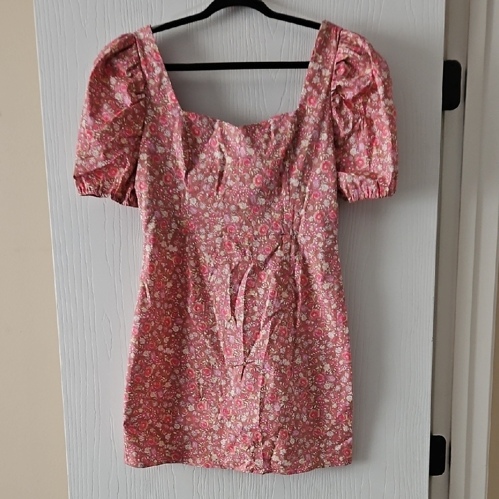 NWT - Lily Rose Pink Floral Dress